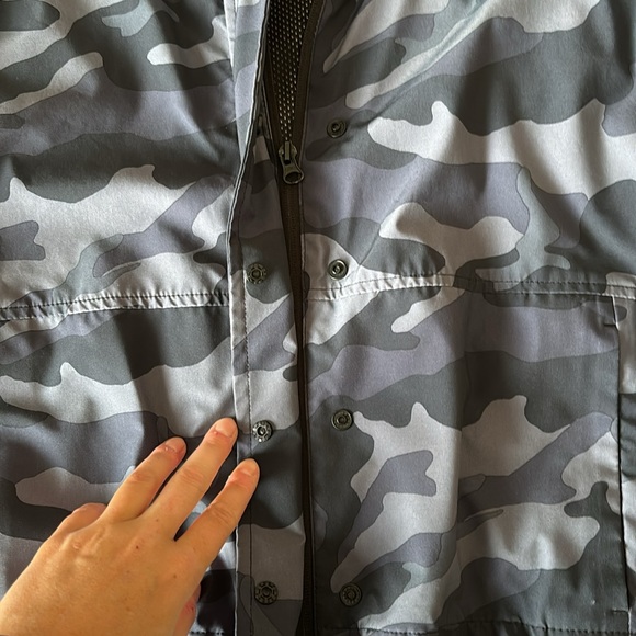 Cropped camo jacket - Picture 3 of 4